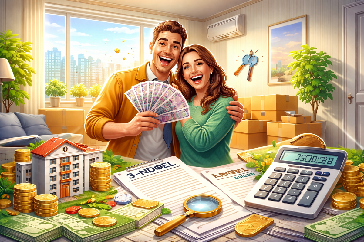 Как получить налоговый вычет по ипотеке и вернуть до 390 000 рублей