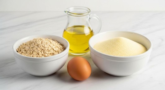 Оладьи из овсяных хлопьев: идеальный завтрак всего за 15 минут