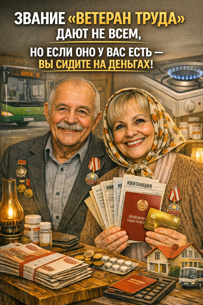 Кто становится ветераном труда и что это значит для вашего кошелька