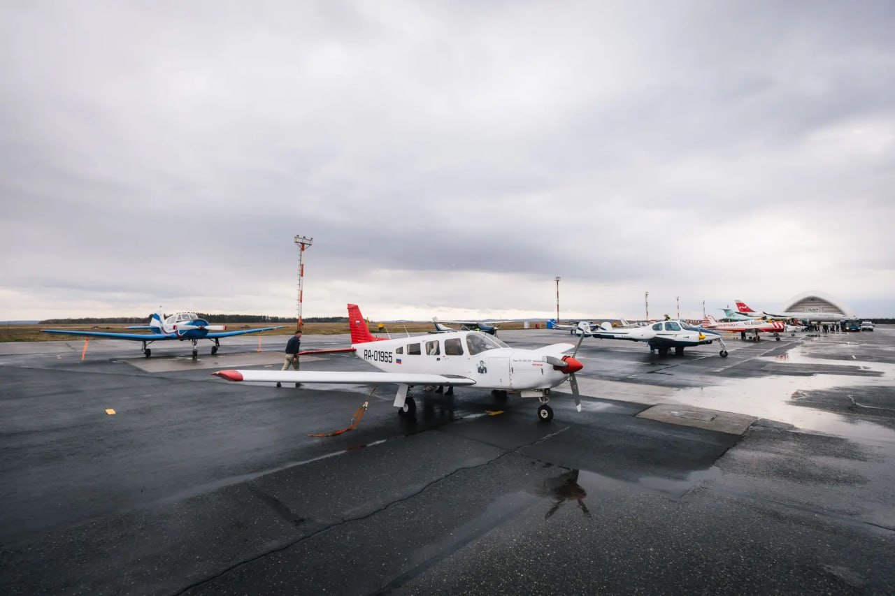 Состоялась торжественная встреча участников авиационной экспедиции, приуроченной к 65-летию полёта Юрия Гагарина