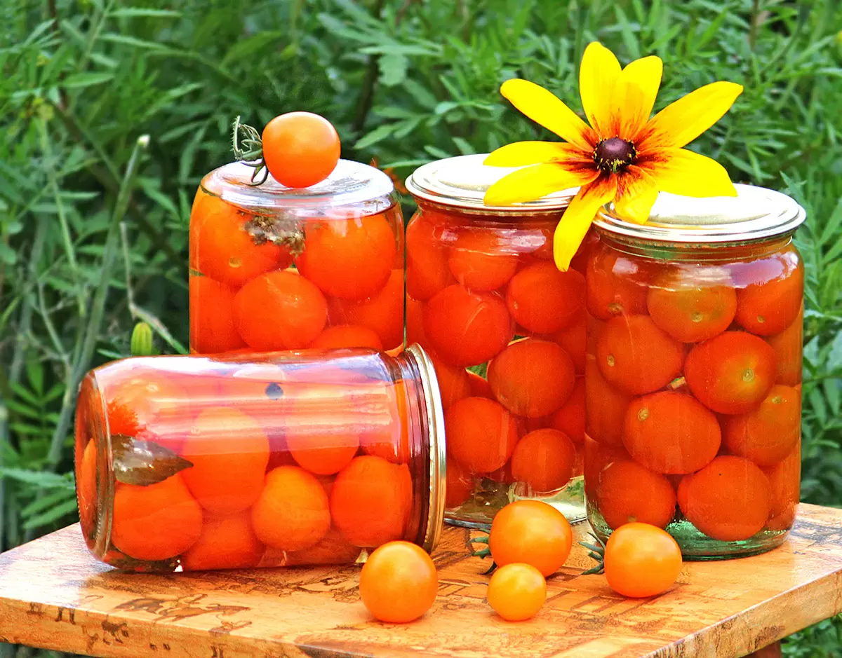 Оранжевые черри: секреты идеальных маринованных помидоров