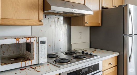 Как легко вернуть кухонной технике чистоту