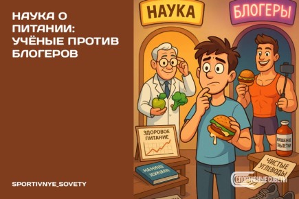 Наука о питании: столкновение с блогерами