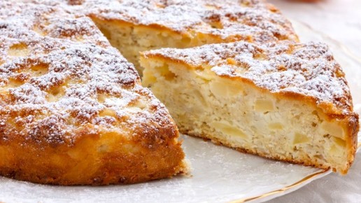 Яблочный пирог с молочной заливкой: идеальный десерт для ваших чаепитий