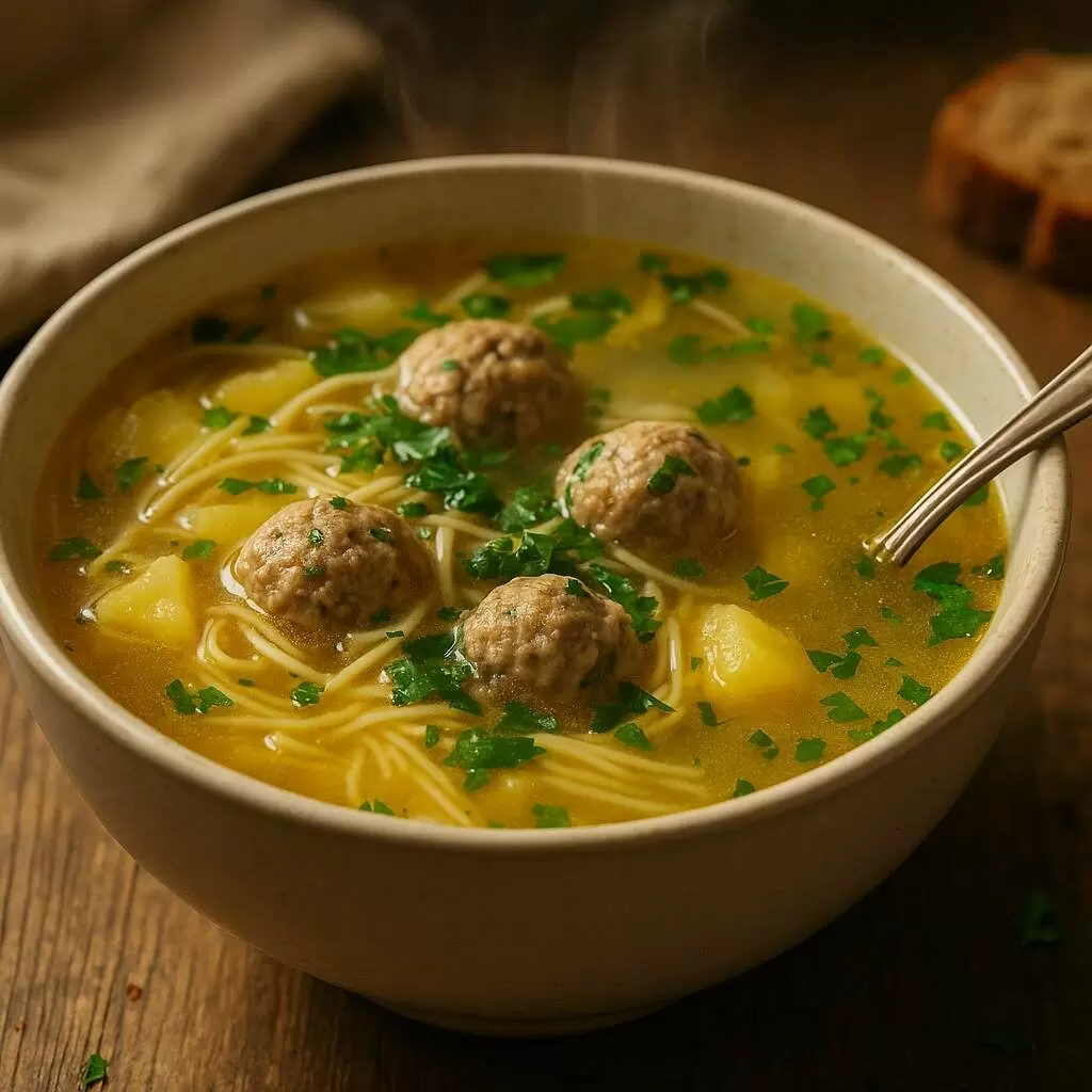 Суп с фрикадельками: уютный рецепт для всей семьи