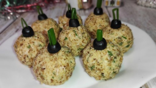 Ёлочные шарики: кулинарный акцент на новогоднем столе