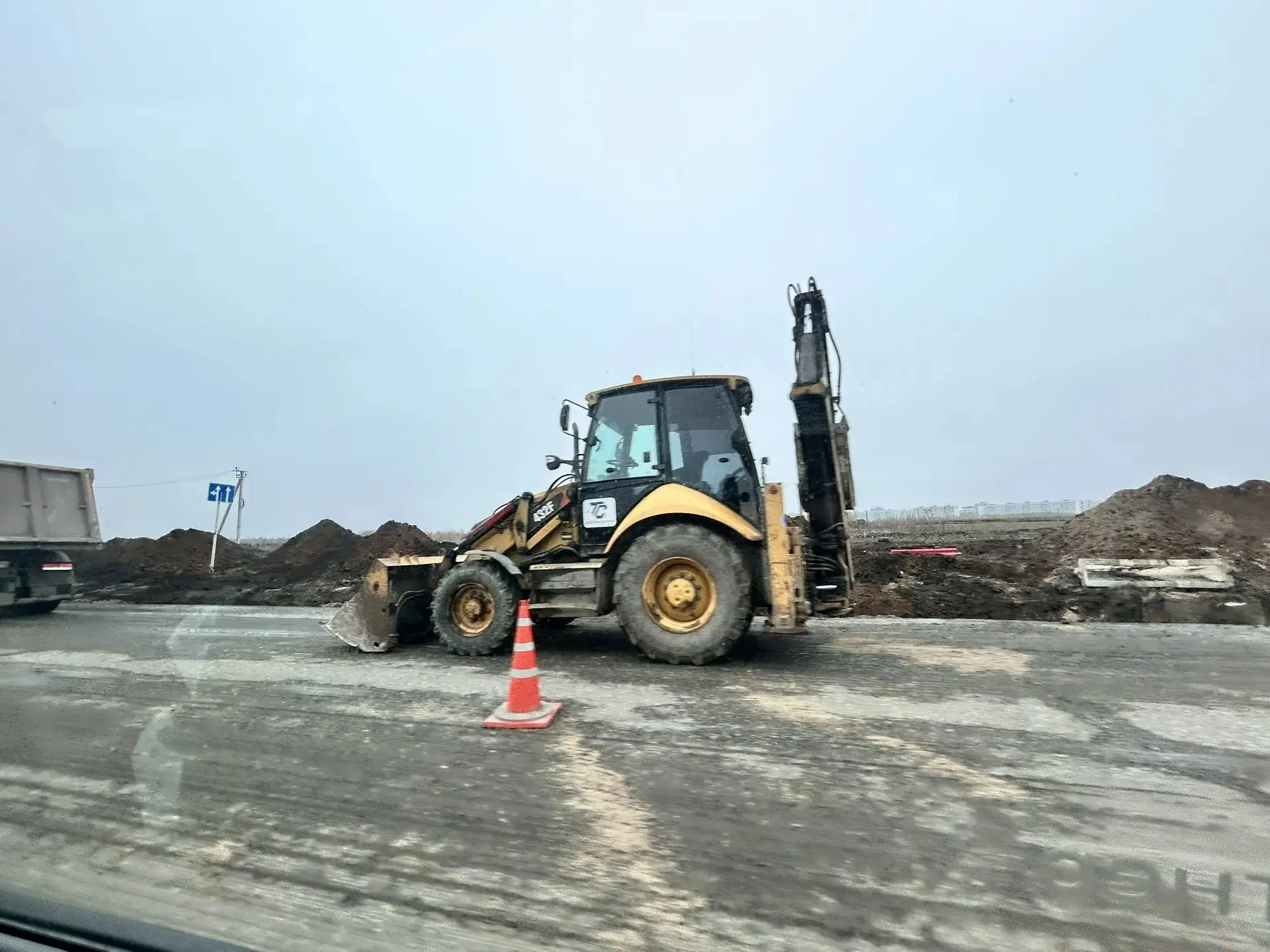 На Обводном шоссе в разгаре масштабная реконструкция