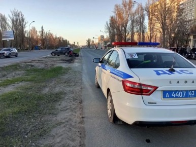 Авария на ул.Юбилейная.. В результате столкновения мотоцикла с автомобилем госпитализирован водитель мото транспорта