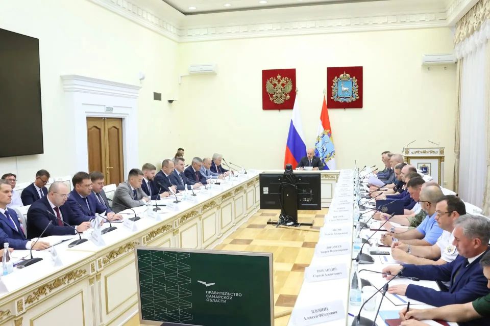 Вячеслав Федорищев провел внеочередное заседание антитеррористической комиссии в Самарской области