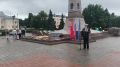 Акция памяти под вой сирен и проливной дождь Видео: телеканал ТОЛЬЯТТИ 24