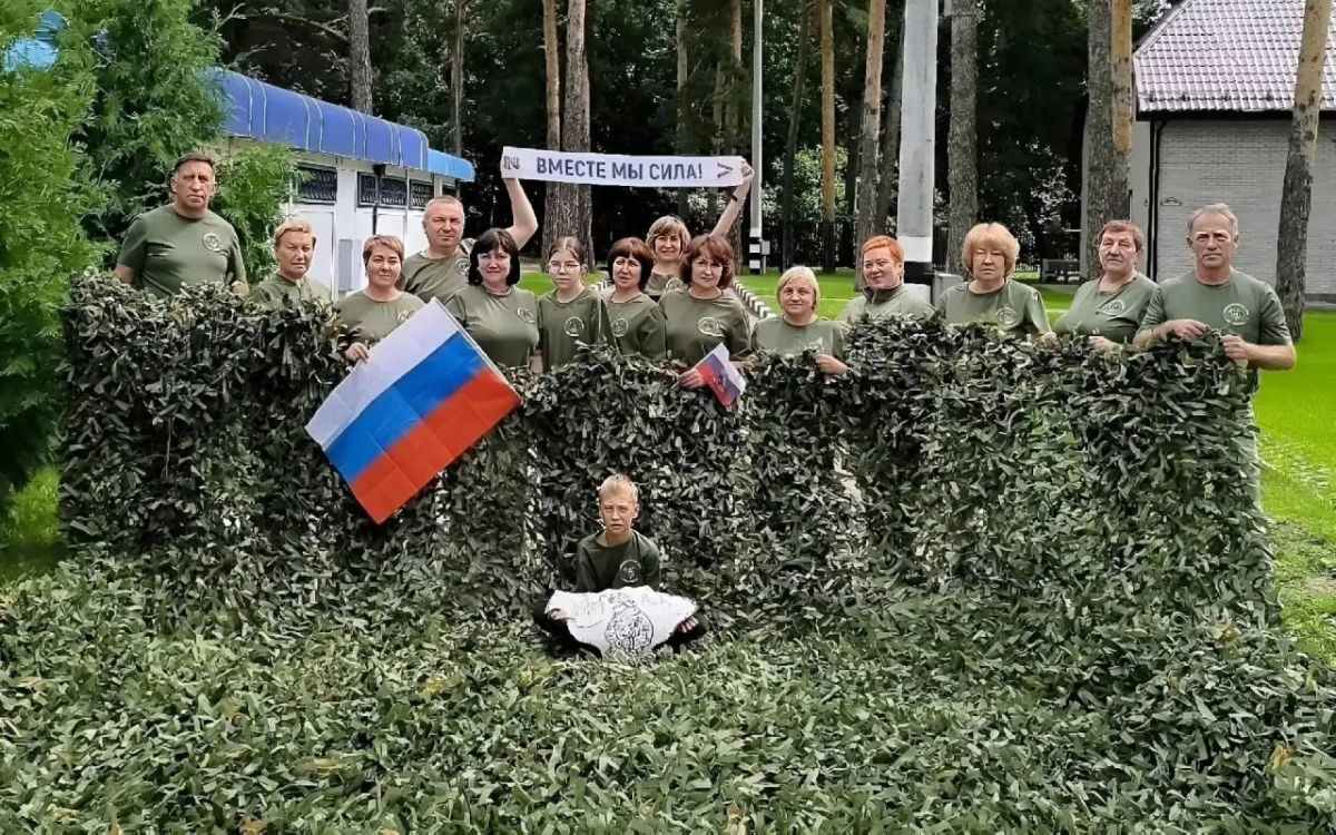 В Самаре подготовили к отправке 303-ю маскировочную сеть