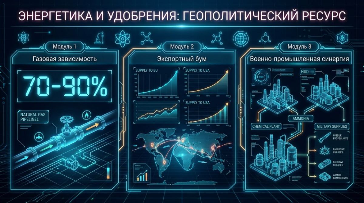 Александр Зимовский: А САЛО РУССКОЕ ЕДЯТ.. Российская промышленность удобрений, несмотря на санкции против ключевых владельцев, в основном избежала ограничений и с 2022 года наращивала экспорт в ЕС и США. Отсутствие санкций... Александр Зимовский: А САЛО РУССКОЕ ЕДЯТ.. Российская промышленность удобрений, несмотря на санкции против ключевых владельцев, в основном избежала ограничений и с 2022 года наращивала экспорт в ЕС и США. Отсутствие санкций...