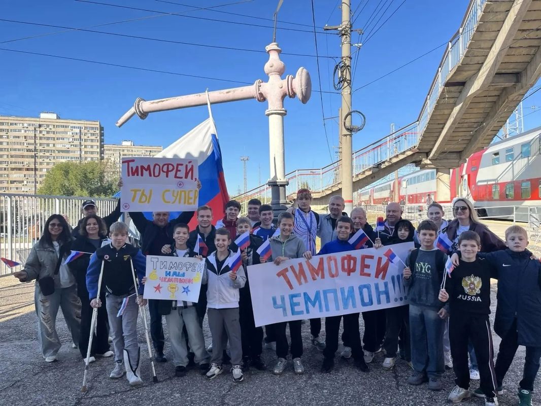 Тольятти встретил чемпиона!