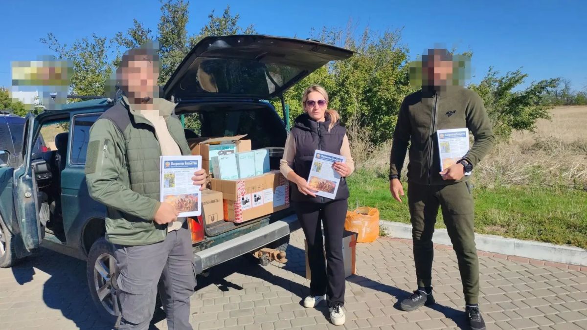 Волонтёры Тольятти – в одном строю с бойцами Волонтёры Тольятти – в одном строю с бойцами