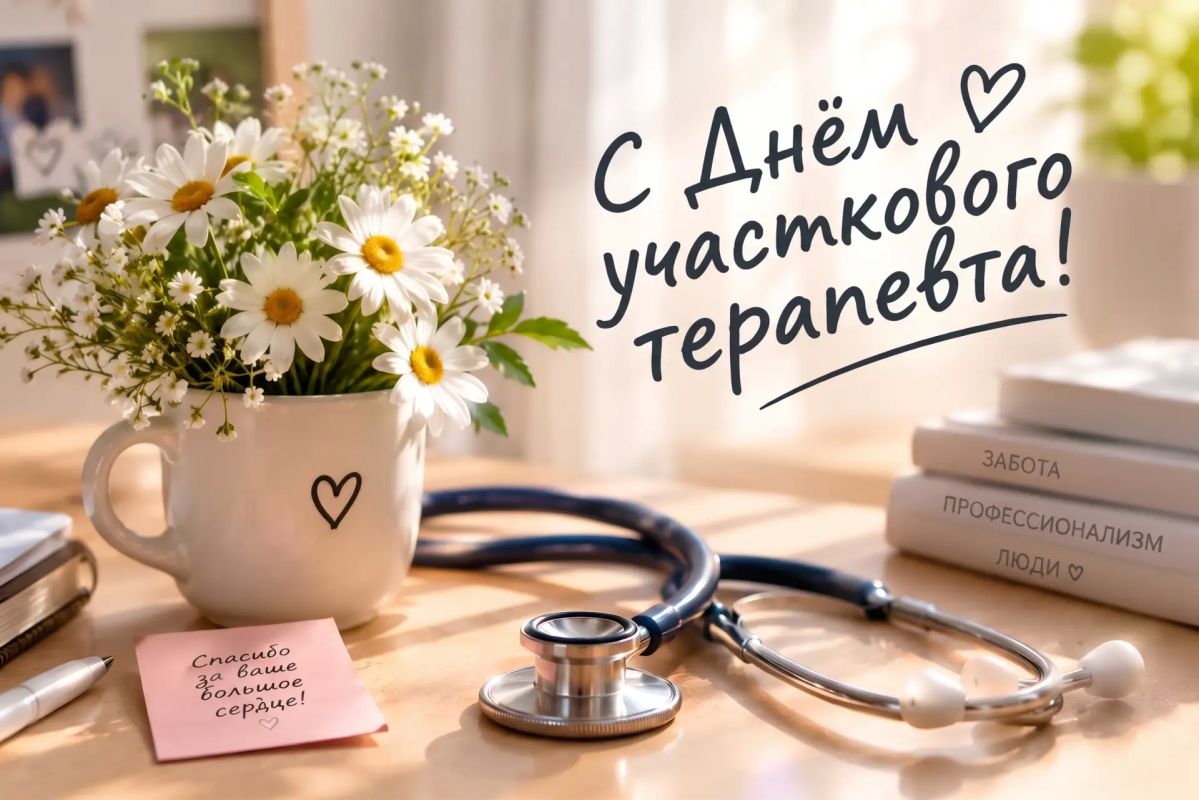 17 октября — День участкового терапевта! Собрали 50+ поздравлений